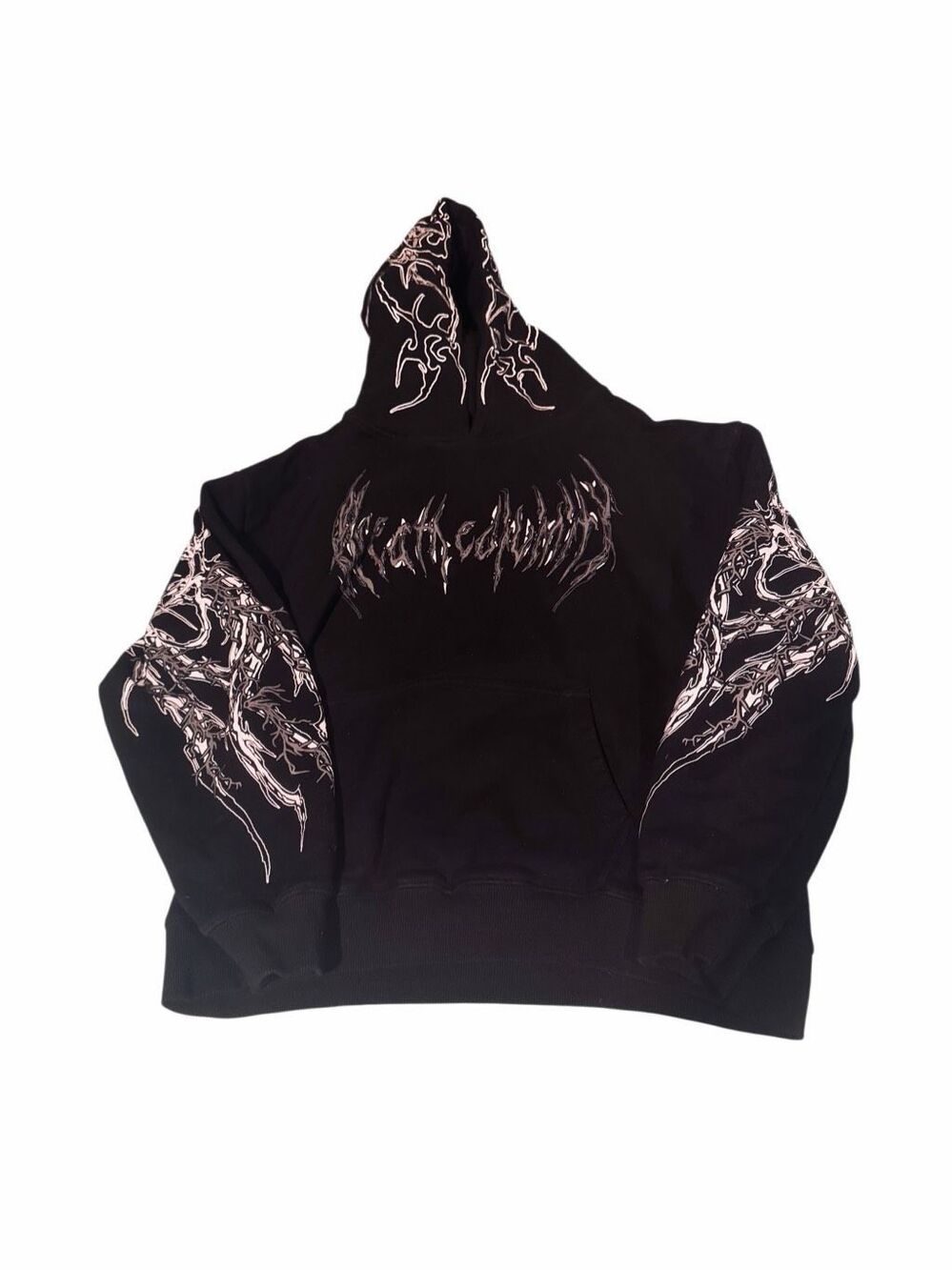 Breathe divinity black hoodie mens M